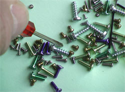 An image showing some of our screw type products